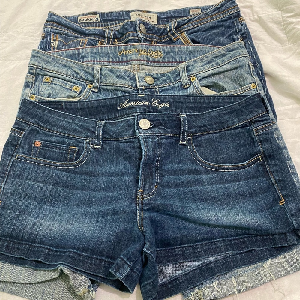American Eagle lot of Jean shorts